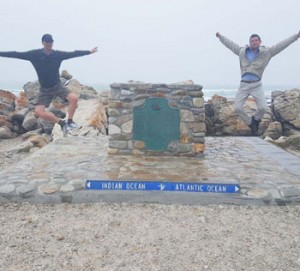 The brothers du Plessis at the tip of Africa